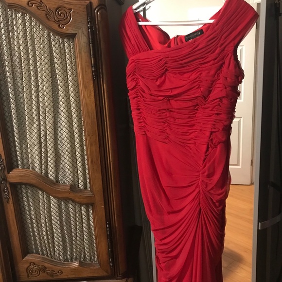 Vintage red dress - Picture 1 of 4